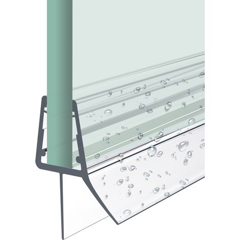 Heilmetz Duschdichtung,60cm Ersatzdichtung Duschtür für Duschtür Glasstärken von 4-6mm, Wasserabweiser Duschtür Dichtung oder Duschkabinen-Dichtung für Duschkabine & Glastüren (1/5)