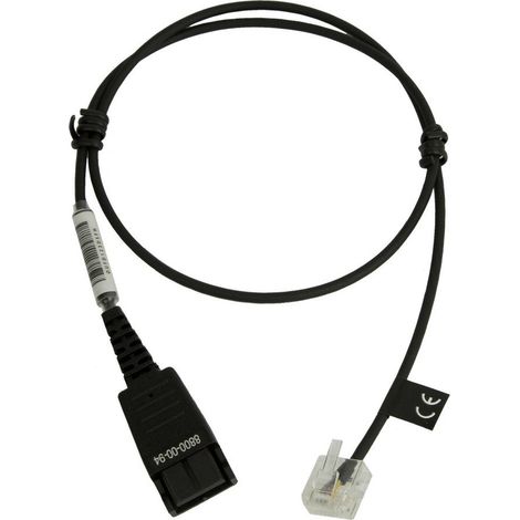 Jabra 8800-00-94 accessorio per cuffia Cavo (1/2)