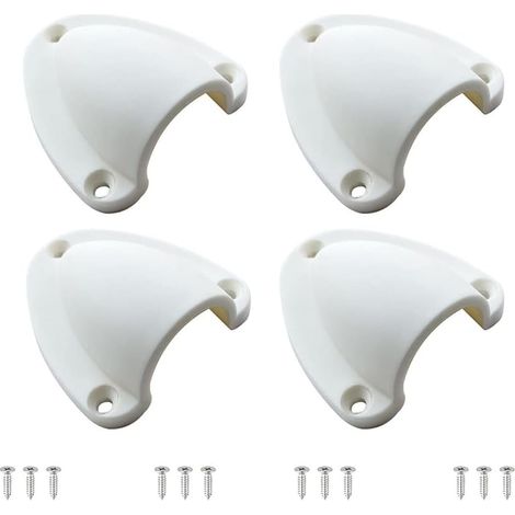 2 Couvercle de grille d'aération, plastique résistant aux UV, avec 6 vis, pour bateau, yacht, kayak