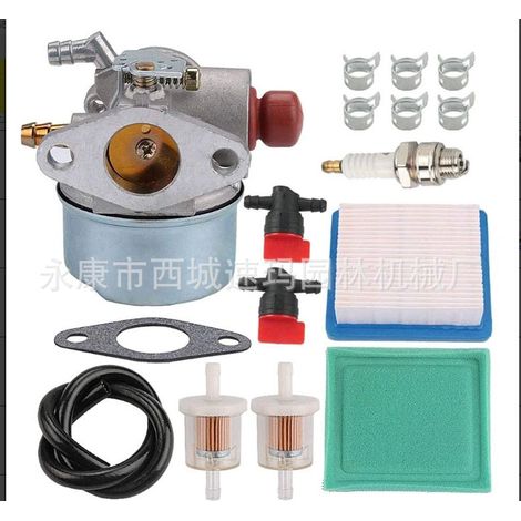 Rasenmäher-Ersatzteile 640017 Vergaserfilter und Luftfilter-Paket