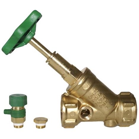 Seppelfricke SEPP DIN-Basis Freistromventil, mit Entleerung, steigend, Rp2 (DN50), Messing Typ 1407, 0048924