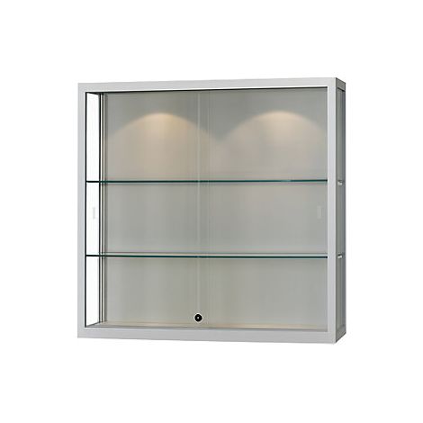kaiserkraft  Vetrinetta a muro  con illuminazione a LED  largh