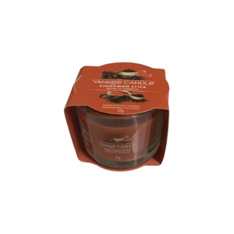CANDELA VOTIVE IN VETRO SINGOLA CINNAMON STICK (1/3)