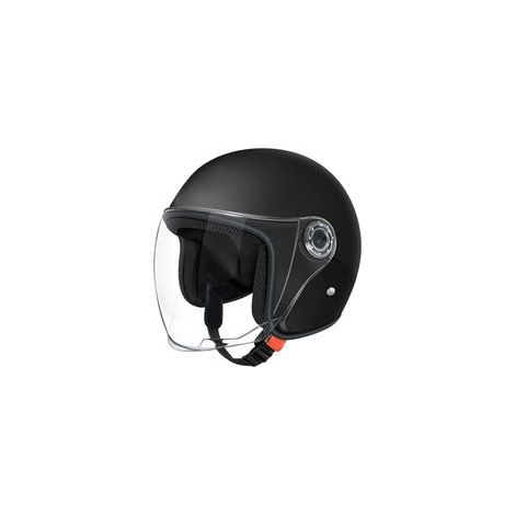 Casque de moto – Casque de protection intégral en ABS, coque aérodynamique portable, équipement de visière anti-buée robuste Équipement d'équitation confortable pour hommes et femmes pour moto (1/5)