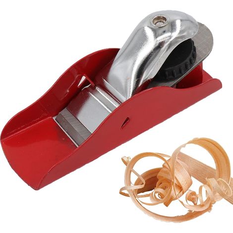 Cepillo de mano de acero para carpintería: herramienta de carpintería en miniatura ajustable, ligera y ergonómica, ideal para cortar, cepillar, pulir y proyectos de bricolaje. (1/5)