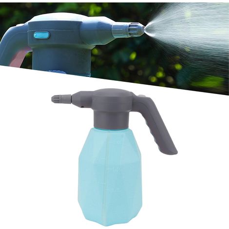 Pulvérisateur électrique, arrosoir électrique, outil d'arrosage des plantes, désinfectant ménager, arrosage, pulvérisateur d'arrosage automatique, petit pulvérisateur rechargeable de nettoyage, bleu, (1/5)