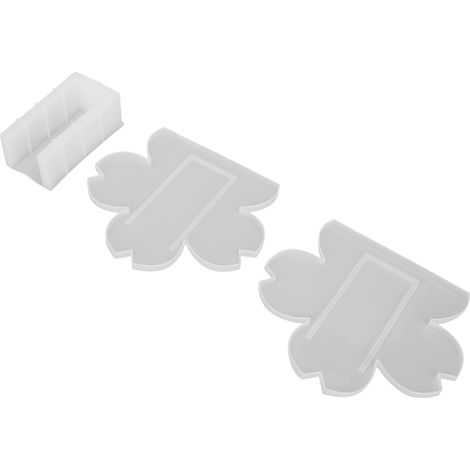 Moule pour vase en résine époxy en forme de fleur, à faire soi-même, réutilisable, grande flexibilité et haute élasticité. (1/5)