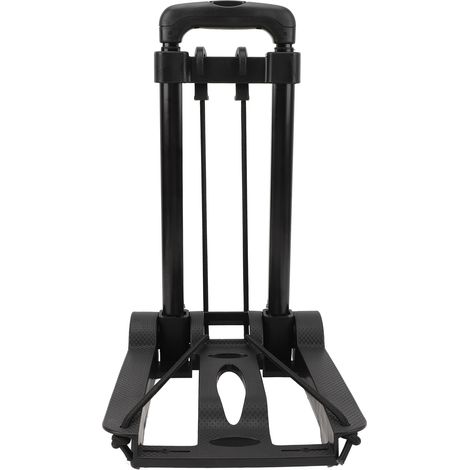 Chariot pliant nomade grand volume robuste 4 roues sûres renforcé porte-bagages pour courses et déménagement (1/5)