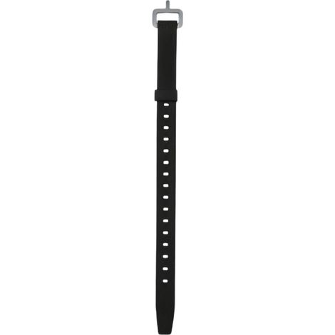 Pratico cinturino elastico in corda, nero, 450 mm