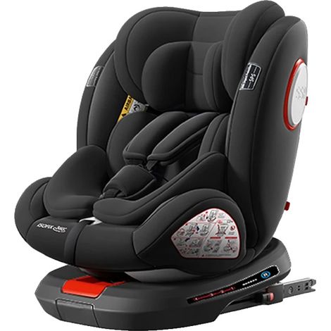 Siège auto pour bébé, ISOFIX, certifié ECE R129, L007-BLACK (1/2)