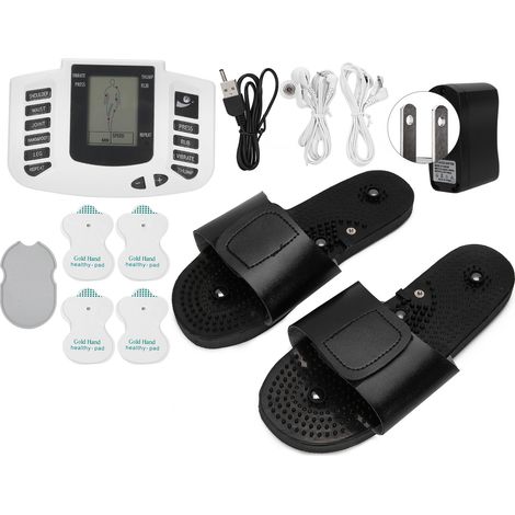 Stimulateur Musculaire Électrothérapie Anti-Douleur, Appareil de Massage Électronique Multifonction 110-240V (Prise US) (1/5)