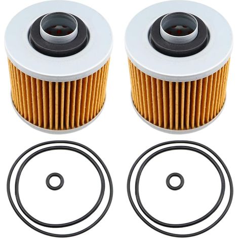 Satz mit 2 HF145 Ölfiltern für Yamaha Motorräder
