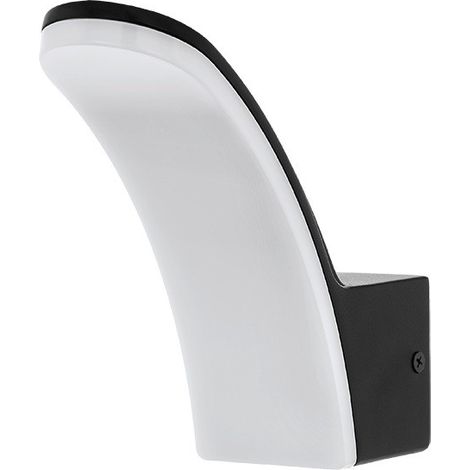 APLIQUE LED NEGRO/ BLANCO "LACONELLA-E" - 100X40X120