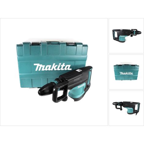 Martello demolitore Makita HM 1203 C SDS-MAX 1.510 Watt 19 Joule in valigetta di trasporto - incluso punzone da 280 mm