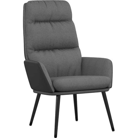 Maison Exclusive - Relaxsessel Hellgrau Stoff (1/5)