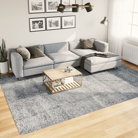 Shaggy-Teppich PAMPLONA Hochflor Modern Blau 240x340 cm