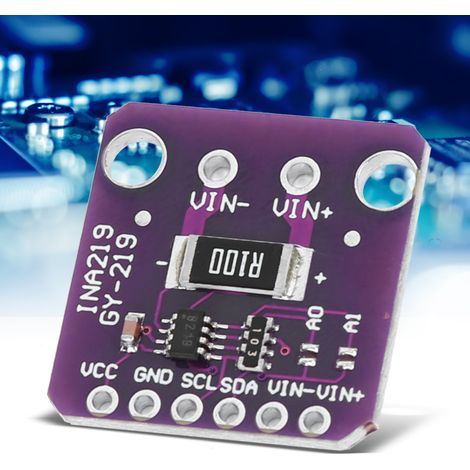 Lot de 5 modules de capteurs de courant numériques de haute précision GY INA219 avec interface I2C (1/5)