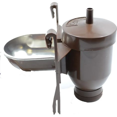 Abreuvoir automatique système à flotteur fixation grillage