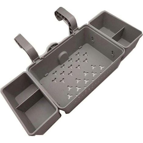Panier de rangement pour piscine avec porte-gobelet, accessoires de piscine hors sol, panier à jouets de piscine, pour M (1/5)