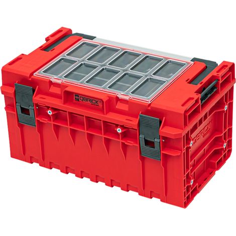 Qbrick System ONE 350 2.0 Expert RED ULTRA HD Maletín de herramientas a medida organizador modular 585 x 385 x 320 mm 38 l apilable IP66