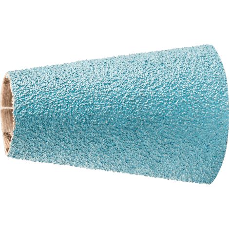 PFERD TOOLS Zirkon Schleifhülse GSB Konisch Ø 22-36x60mm Z60 für hohen Abtrag auf Stahl 100 Stk