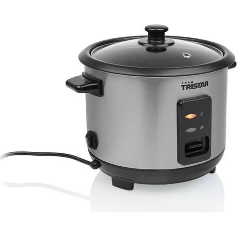 Tristar RK-6146 Cuociriso Elettrico 1L 400W Acciaio Inox Mantenimento Caldo