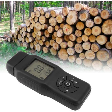 Digitales Holzfeuchtemessgerät mit Digitalanzeige, hochpräzises tragbares digitales Holzfeuchtemessgerät, Holzfeuchtemesser (1/5)