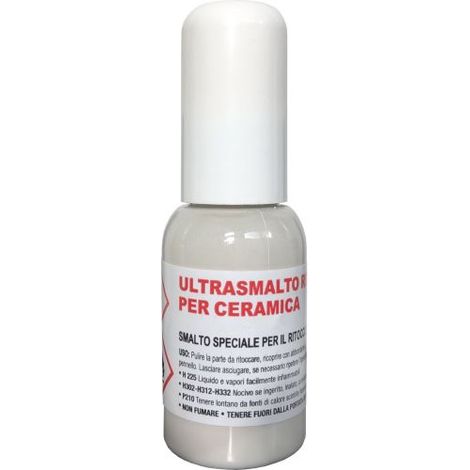 Smalto ritocco per ceramica - Colore: Bianco