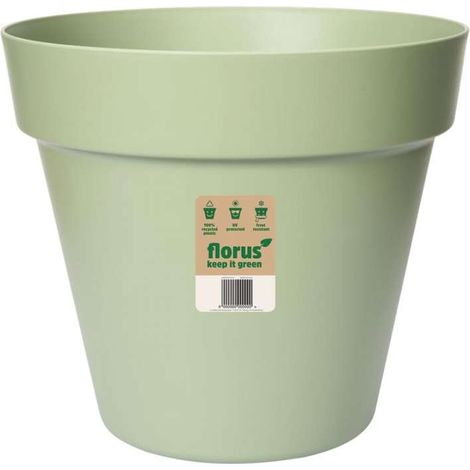 Elho Vaso Paris Flowerpot rotondo 20 cm colore mintgreen per interno esterno
