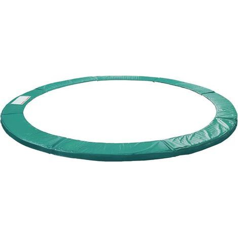 AIDUCHO Protector de espuma envolvente para trampolín, cubierta de resorte de repuesto para trampolín de jardín exterior de 8 pies, color verde. (1/5)