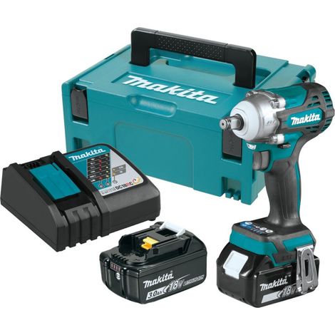 Clé à Chocs MAKITA DTW300RFJ (2 x 3,0 Ah DC18RC MAKPAC 2) (1/5)