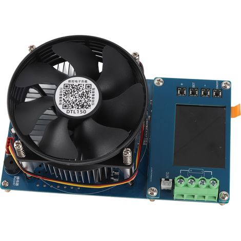 Charge électronique à courant constant réglable 150 W 20 A, écran couleur TFT 2,4 pouces, 4 modes de fonctionnement, moniteur de capacité de batterie au lithium USB, testeur et compteur de décharge (1/5)