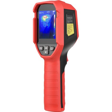 Caméra Thermique Infrarouge 120x90 Pixels Écran LCD 2,4 Pouces -20 à 400°C Sans Contact Pour Diagnostic Électrique (1/5)