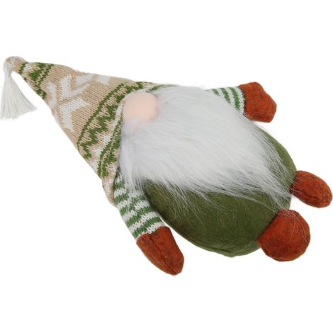 Peluche Gnome de Noël Décorative - Idée Cadeau pour Sapin ou Bureau (1/5)