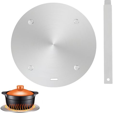 JSSEVN-Plaque pour Induction Adaptateur 20cm, Diffuseur de Chaleur pour Gaz, Plaque de Diffusion de Chaleur pour Induction, Plaque Convertisseur de Plaque (1/5)