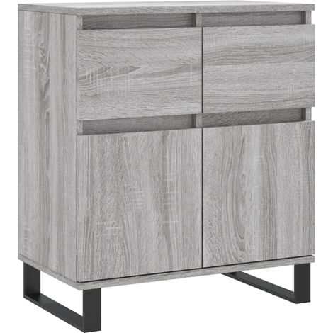 Credenza Grigio Sonoma 60x35x70 cm in Legno Multistrato vidaXL (1/5)