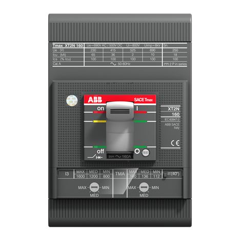 Disjoncteur XT2L 160 TMA 63A 3P FF 1SDA067644R1 ABB 067644