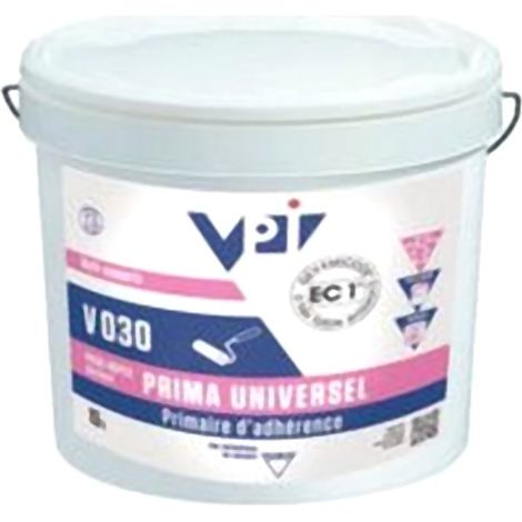 VPI – Primaire d'accrochage avant ragréage – Mortier colle pour béton et bois – Application intérieure et extérieure – Conditionnement 15 Litres