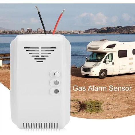ABIL 12V Marine Propane/Butane LPG Engine Natural Gas Alarm Sensor AB001 (1/4)