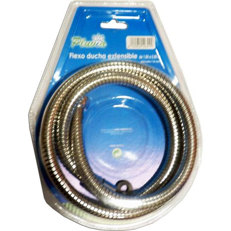 PLUVIA pluvia flexo ducha doble click 1,50 blister gzb-224 , pluvia flexo ducha doble click 1,50 blister gzb-224