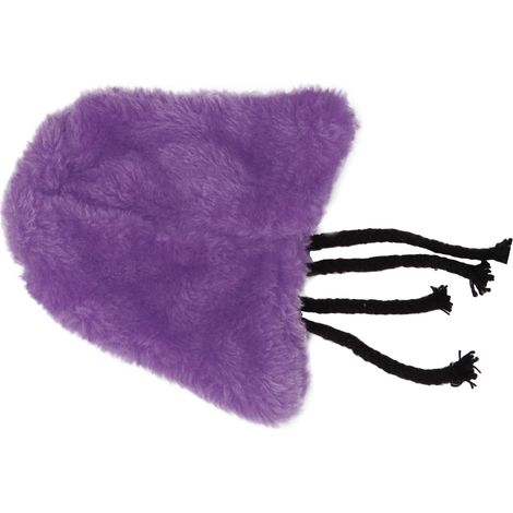 Coin douillet pour oiseaux, couverture en peluche lavable à la main et pliable, abri douillet pour cage, grande taille, violet raisin (1/5)