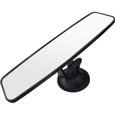 Rétroviseur avec ventouse, rétroviseur anti-éblouissement pour moniteur de conduite, rétroviseurs intérieurs universels pour voiture avec rétroviseur intérieur convexe grand angle pour voiture (1/4)