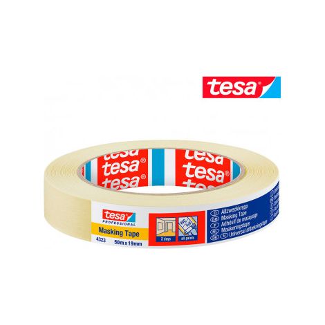 -CAHERSA- KREPP TRANSPARENTE 50 M X 19 MM TESA MARCA CONFIANZA