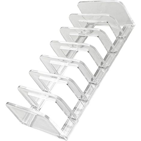 7-Section Clear Acrylic Eye Organizer for Storage (1/5)