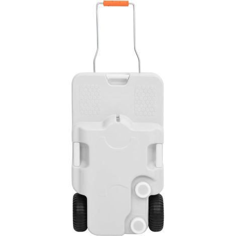 Réservoir d'eau à roulettes pour le camping 30 L gris (1/5)