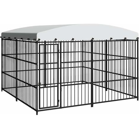 Maison Exclusive - Canile da Esterno con Tetto 300x300x210 cm (1/5)