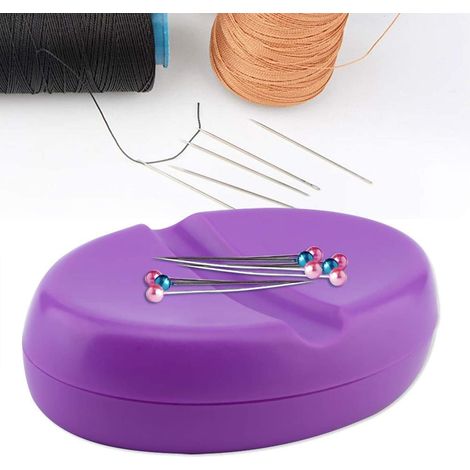 Clip de couture magnétique multifonction sans boîte de rangement pour aiguilles accessoire de couture pour cuir et travaux manuels