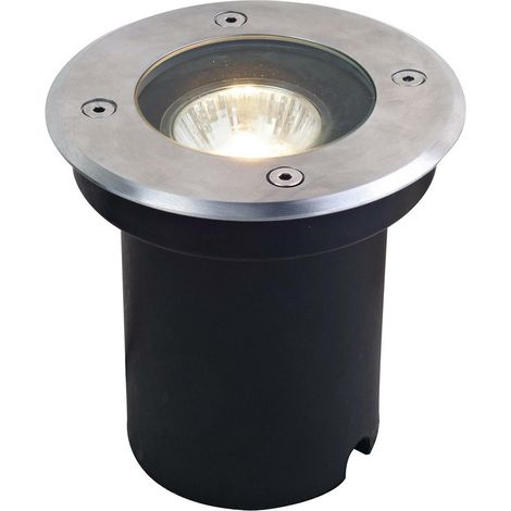 [NEUWERTIG] B-Ware Lucande Bodeneinbauleuchte Gartenlampe Wegelicht Einbaulampe Ava Gu10 Edelstahl