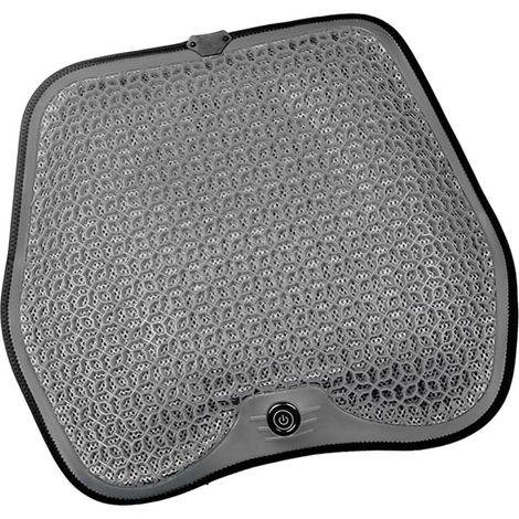 Tapis de refroidissement ergonomique avec 4 turbos ventilateur et mousse à mémoire de forme alimenté par USB pour bureau, maison et véhicule (1/5)