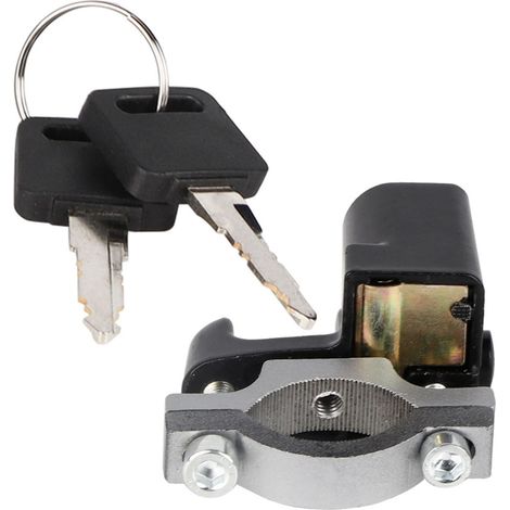 Antivol de casque de guidon de 2,3 cm (0,9 po), accessoire de moto compatible avec Nissan Almera, Qashqai et Primera (1/5)